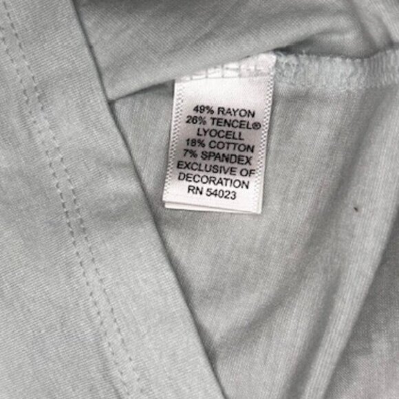 Banana Republic Tank with layered ribbon scoop neck Light Green Size XS - Picture 6 of 6